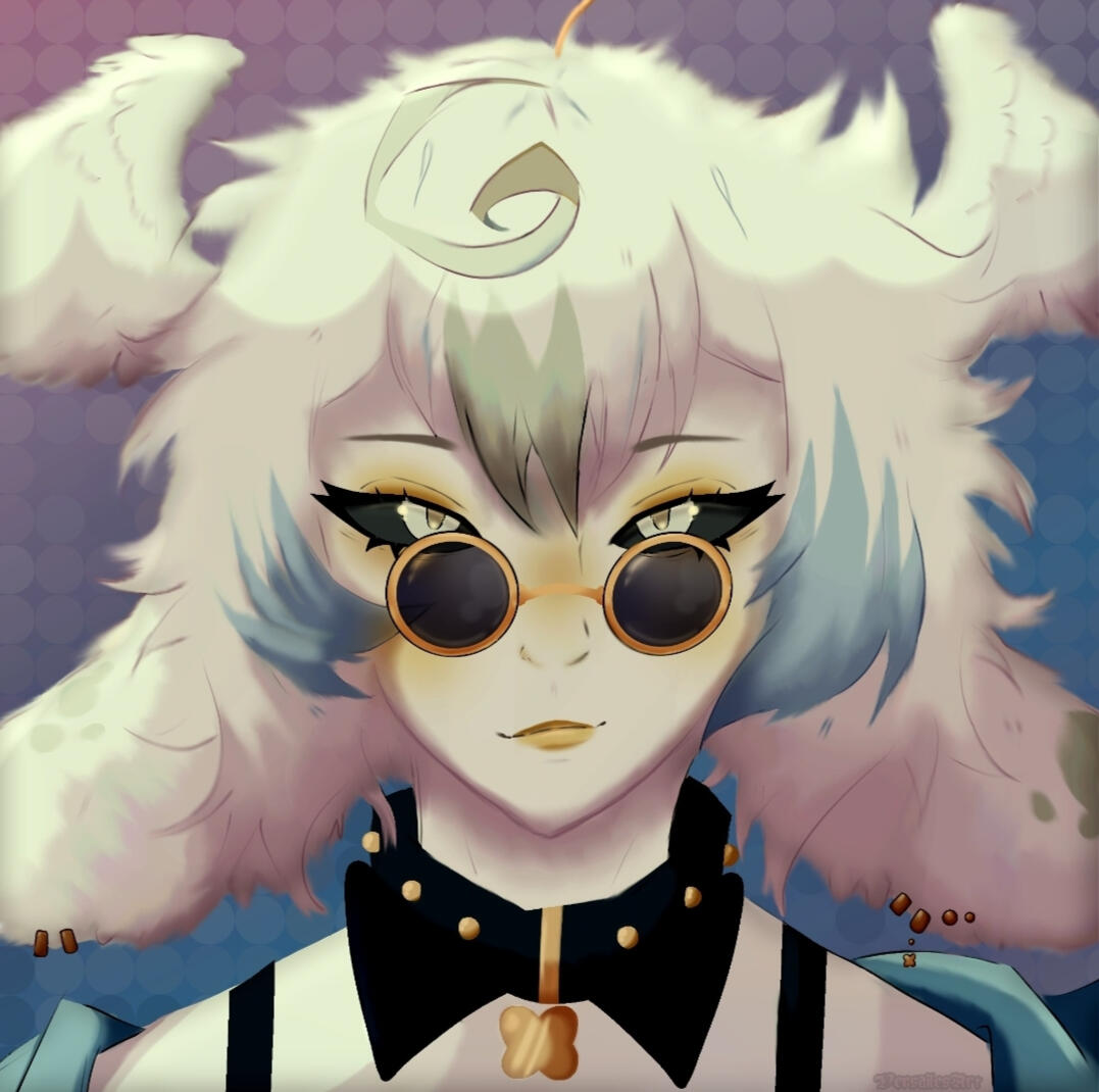 Headshot fully rendered